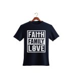Polera FAITH FAMILY LOVE